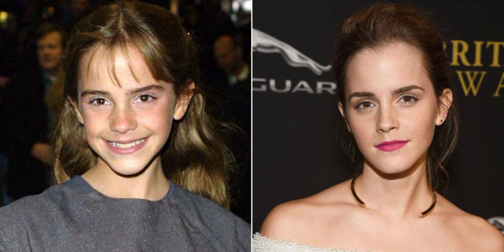 2. Emma Watson (15 de abril de 1990) - La llinda, despeinada e inteligente Hermione de Harry Potter creció y ahora es toda una mujercita que tiene diversas facetas: actriz, modelo, filántropa y feminista.