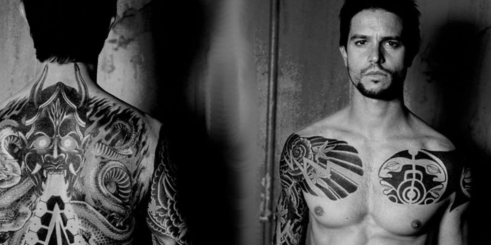 En 2007 protagonizó la cinta The Tattooist, donde dio vida a Jake Sawyer y lució varios tatuajes falsos.