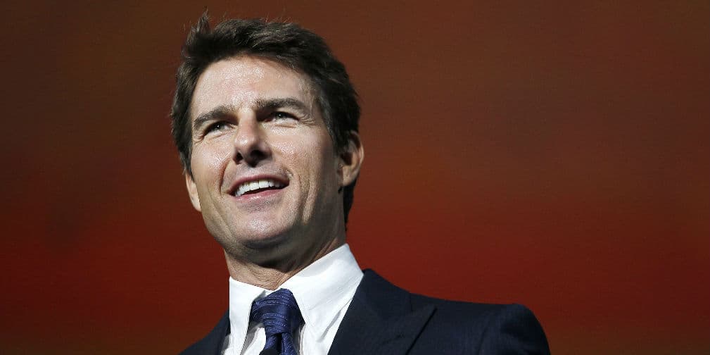 10. Tom Cruise: El actor no oculta su devoción por la Cienciología, la cual dicen provocó su divorcio de Katie Holmes.