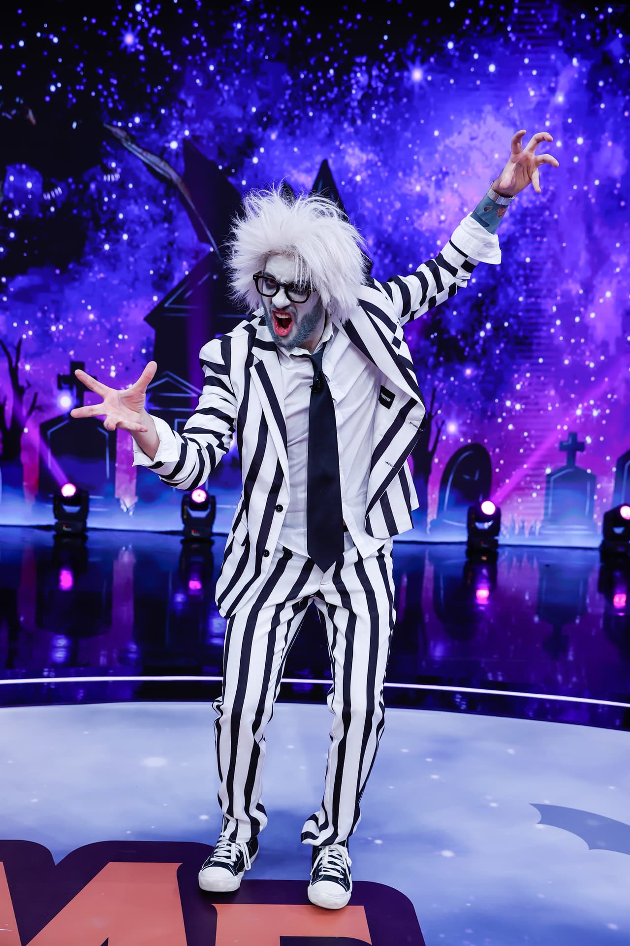 Y Faisy fue un Beetlejuice canoso.
