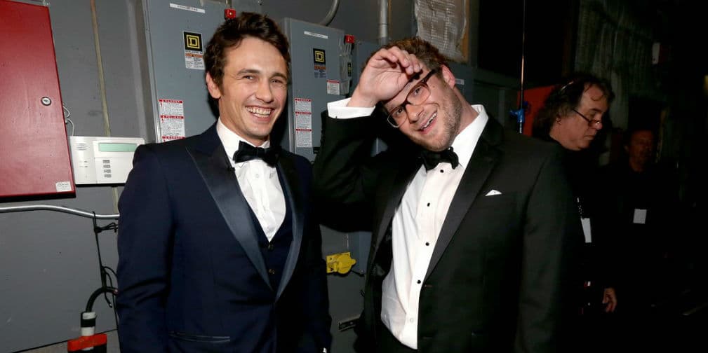 5. James Franco y Seth Rogen: Subieron la temperatura con su parodia del video de Kanye West, Bound 2.
