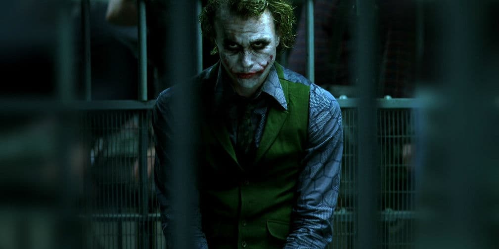 Heath Ledger como The Joker en de Dark Knight se convirtió en uno de los payasos más crueles del cine.