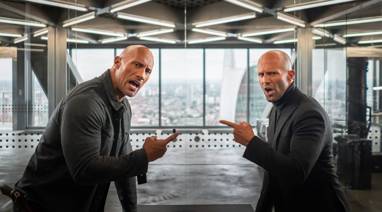Dwayne Johnson y Jason Statham