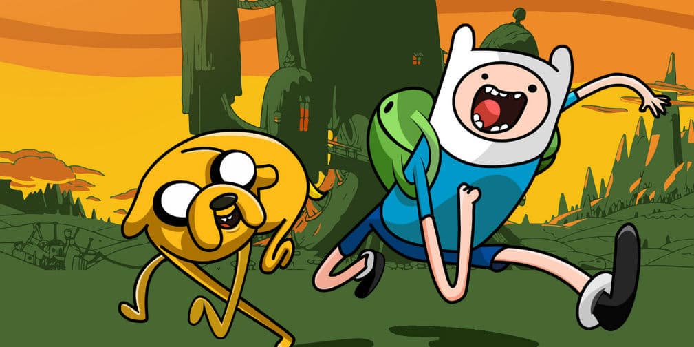9. JAKE: Este Pug comparte escena con Finn, su amigo humano de la serie Adventure Time.