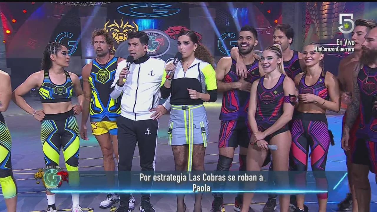 Gabriel e Irina se quedaron todo el programa, incluso fueron testigos del momento en el que Cobras 'se robó' a Paola para su equipo.