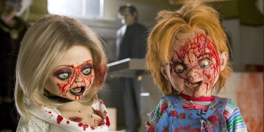 20. Bride of Chucky: ¡No se rían! Jennifer Tilly daba vida a Tiffany, la novia asesina del muñeco más famoso.