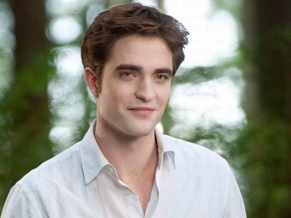 Robert Pattinson interpretó a Edward Cullen en la Saga Crepúsculo.