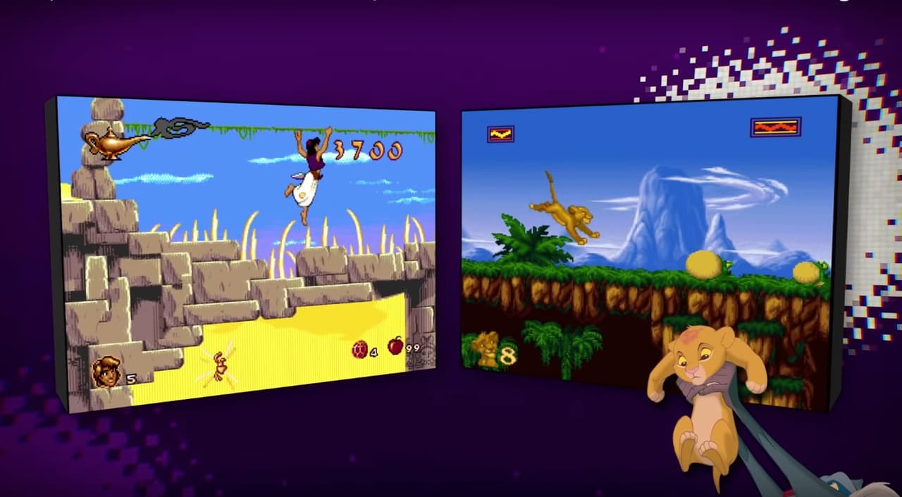 Volverán los juegos clásicos de ‘El Rey León’ y ‘Aladdín’ en versión HD