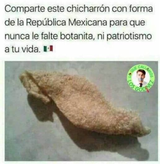 Imagínense ese chicharrón en un taquito placero con su aguacatito o preparado con sus cueritos.