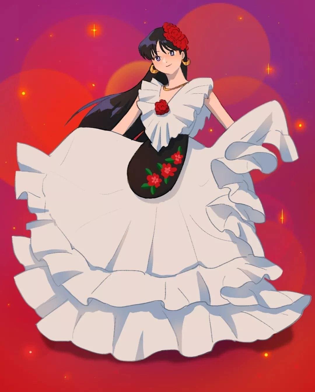 Karla Sánchez, que en Instagram está como choo.seok, fue la encargada de hacer estos dieños, incluyendo a la Sailor Mars jarocha.