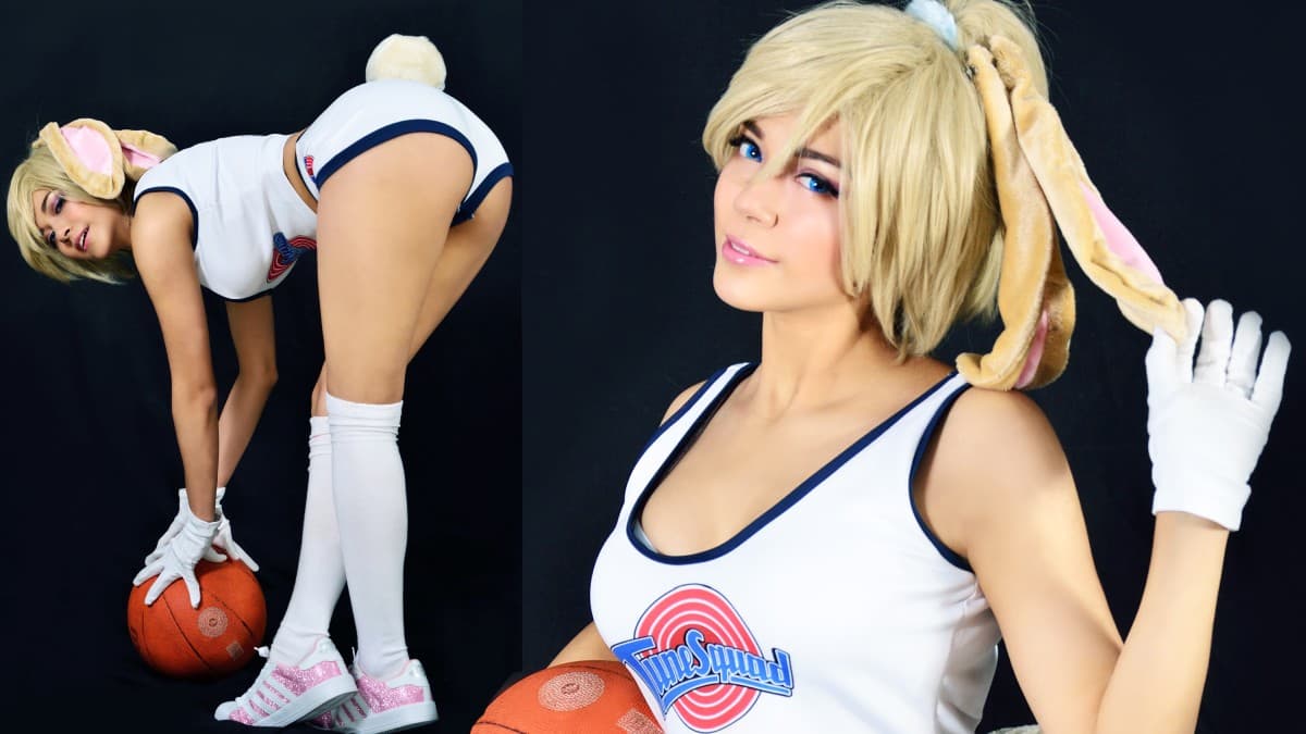 Lola Bunny jugó contra los Monstars de Tontolandia en Space Jam. Hablando de lugares, algunas de las convenciones en las que ha estado son la TNT, la Mole, Star Con, Friki Festo y tiene planeado ir a la Katsucon.