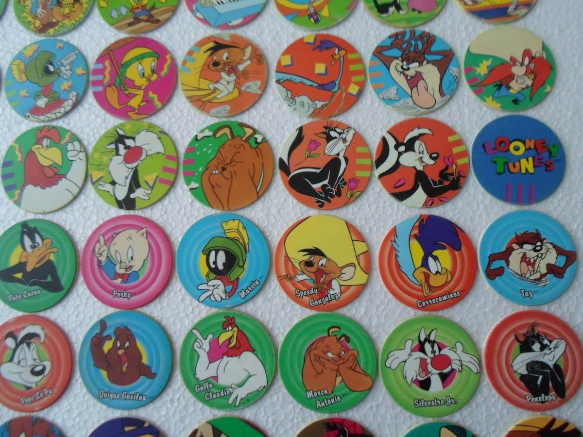Los primeros y originales tazos. Así de sencillos. Así de geniales.