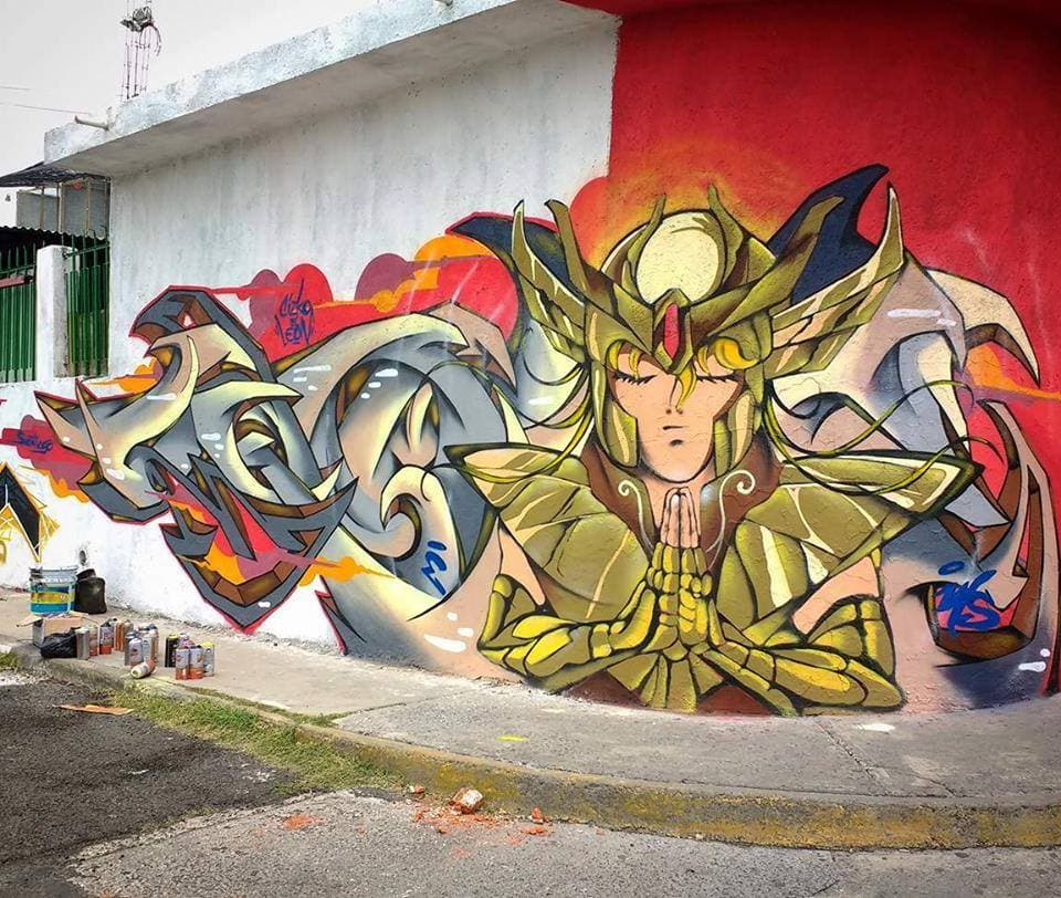 Imposible cerrar los ojos ante este retrato de Shaka de Virgo.