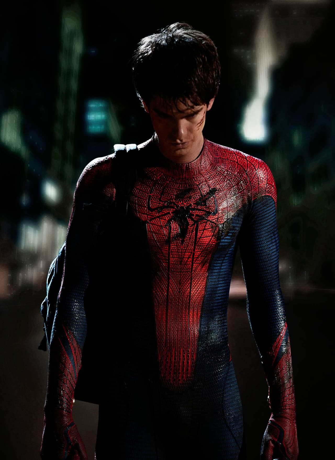 Andrew Garfield en la película 'The Amazing Spider-Man'