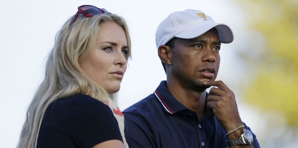 5. Tiger Woods: El afamado golfista y la esquiadora se separaron en mayo tras tres años de relación.