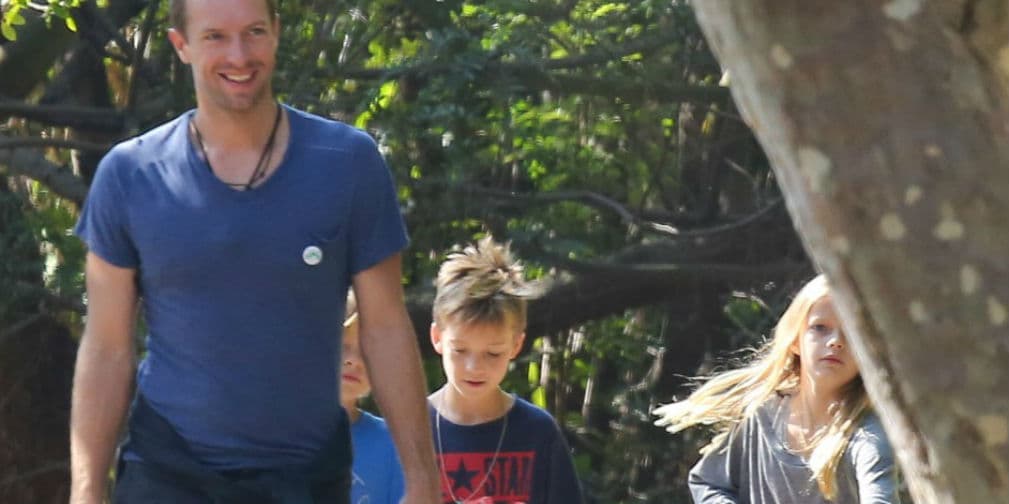 Chris Martin: Orgulloso padre de Apple y Moses, hijos que tuvo con Gwyneth Paltrow... ¡qué nombrecitos!