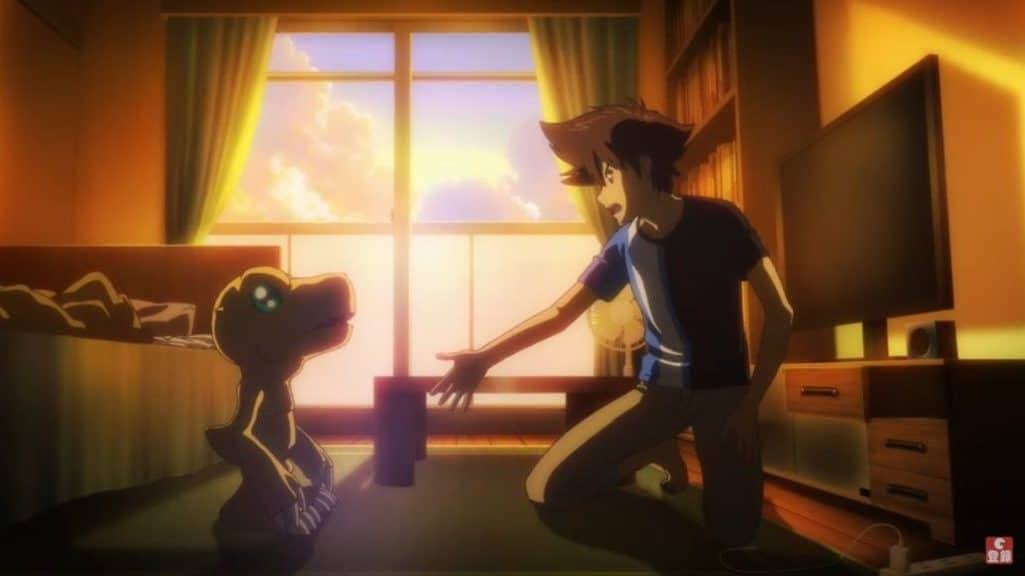 Veremos cinco cortos animados de Digimon