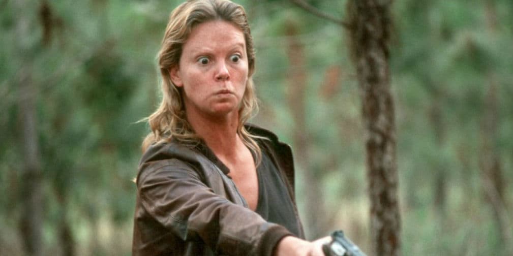 2. Monster (2003): Charlize Theron es Aileen Wuornos, una ex prostituta ejecutada en 2002 por haber matado a siete hombres entre 1989 y 1990.