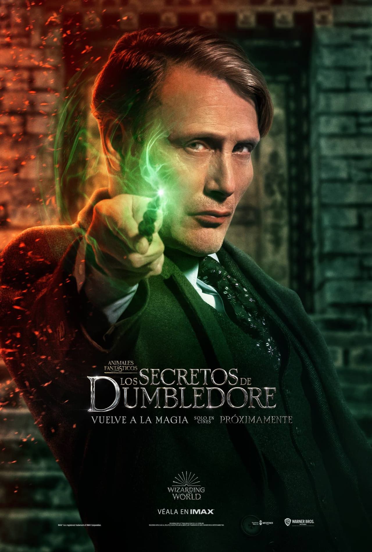 Mads Mikkelsen interpretará a Grindelwald en la tercera película de 'Animales Fantásticos'.