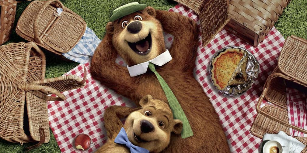 4. El Oso Yogi: Un un oso antropomorfo y parlante, creado por los estudios de animación de Hanna-Barbera.