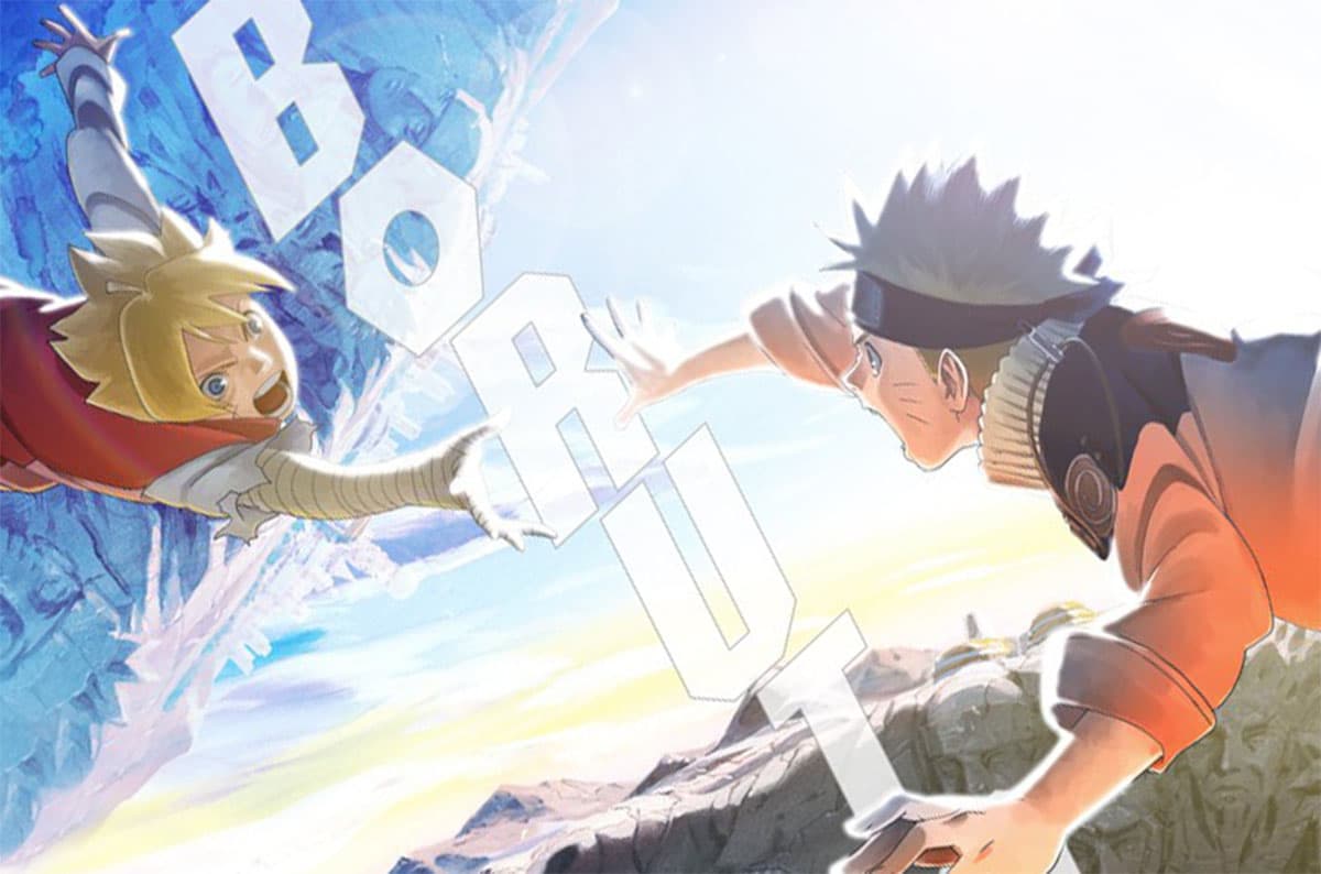¡Qué perrón! Boruto y Naruto adolescente saldrán juntos el anime