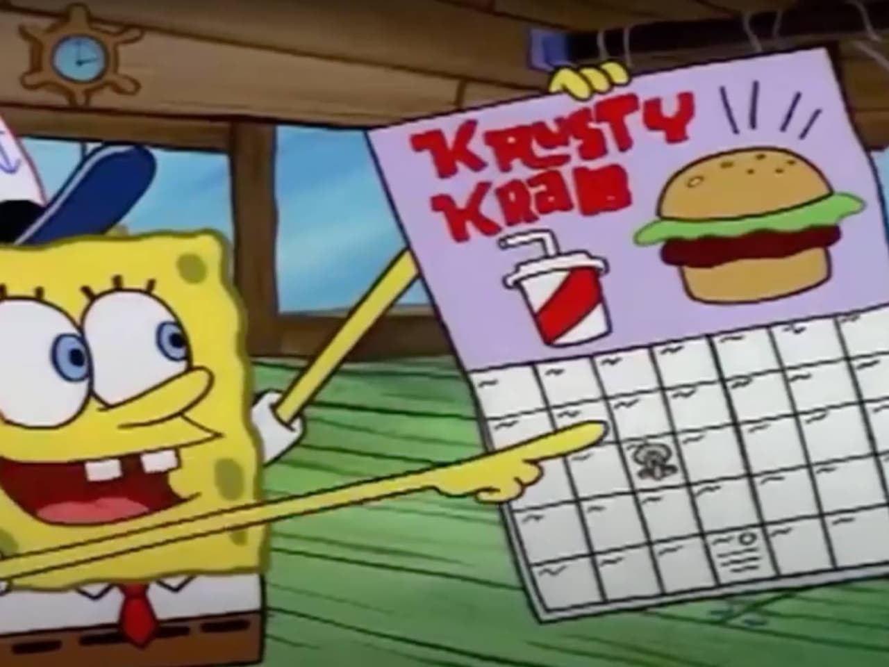Bob Esponja tiene un día especial para molestar a Calamardo en la caricatura.
