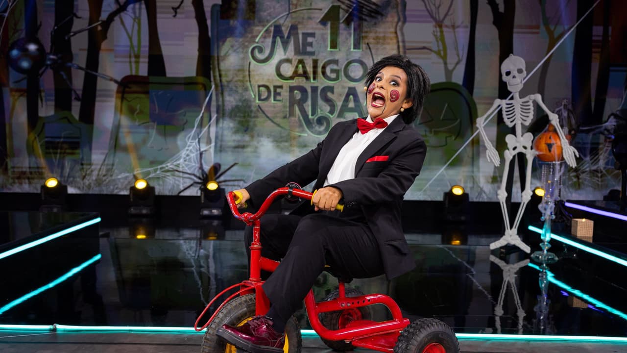 Ari Albarrán en el especial de Halloween de Me Caigo de Risa 11