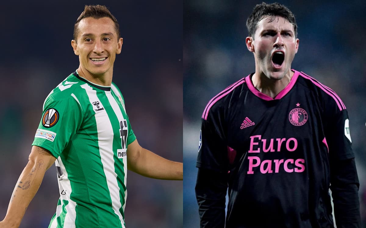 Sabor mexicano en la Europa League: Santiago Giménez y Andrés Guardado