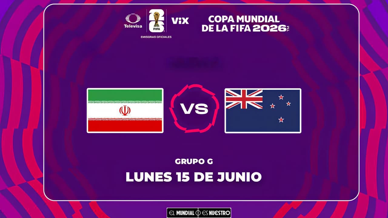 Irán vs. Nueva Zelanda: Velo aquí EN VIVO