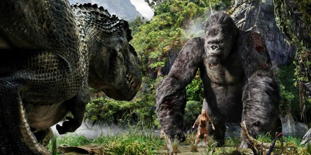 8. King Kong (2005): El simio más famoso de Hollywood regresó a la pantalla grande más impactante que nunca.