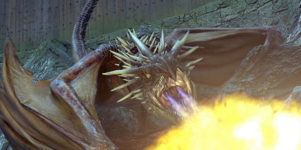 6. Hungarian Horntail: Un dragón húngaro de la franquicia de Harry Potter, una de las razas más peligrosas.