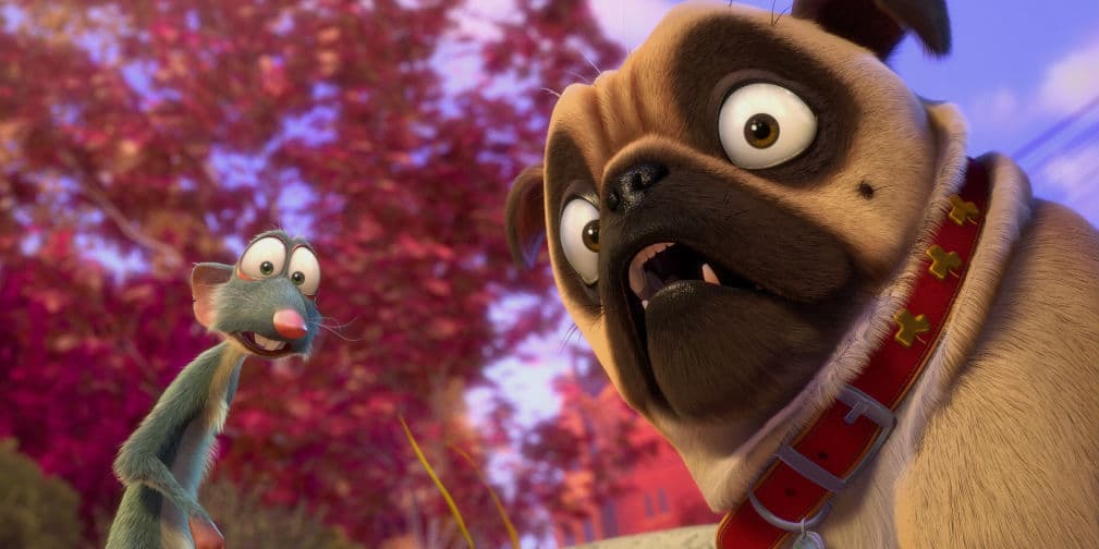 10. The Nut Job: En esta cinta animada la voz del Pug corre por cuenta de la comediante Maya Rudolph.
