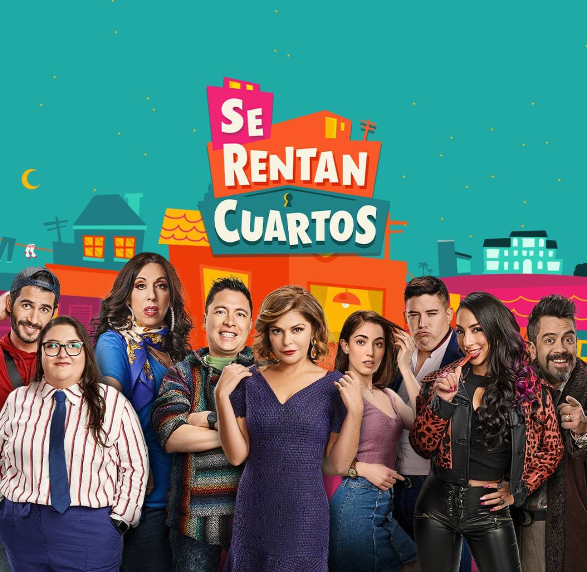 La serie 'Se Rentan Cuartos' está compuesta por 6 temporadas.