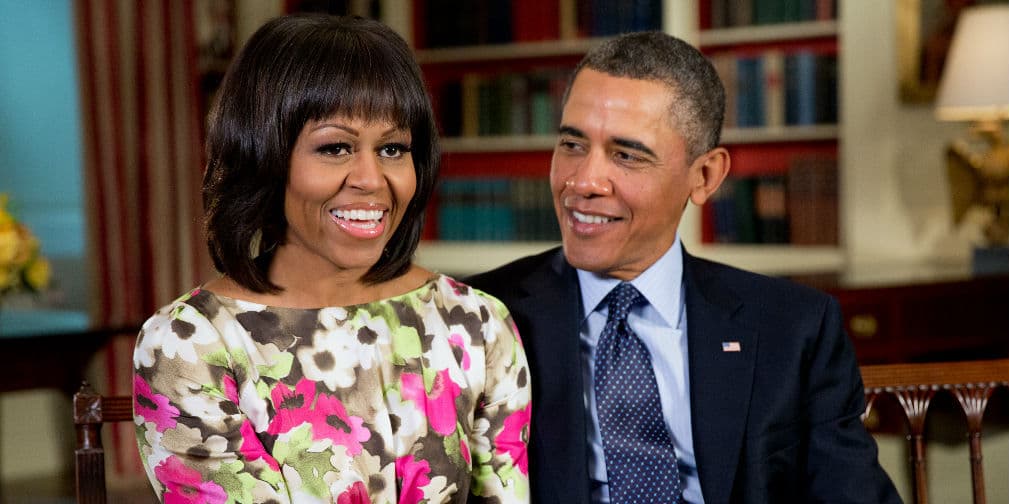 4. Barack y Michelle Obama: En 2013, el presidente de Estados Unidos y su esposa fueron nombrados como la pareja más poderosa, según la revista Forbes.