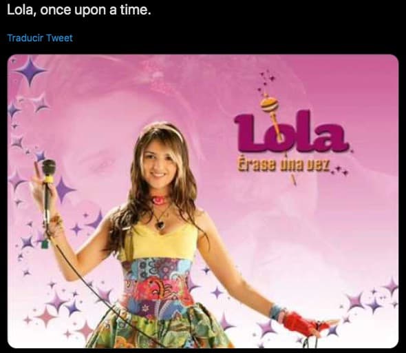 Ahora que Eiza trabaja en el extranjero, 'Lola, érase una vez' podría llamarse 'Lola, once upon a time'.
