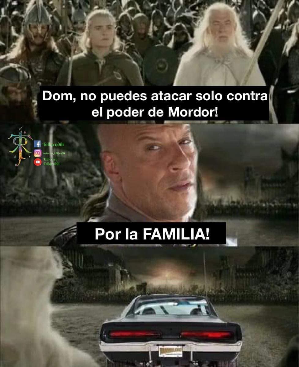 La Familia vence hasta al mal de la Tierra Media