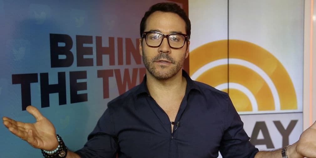4. Jeremy Piven: Una vez dejó como propina un DVD autografiado de la serie en la que participa, Entourage.