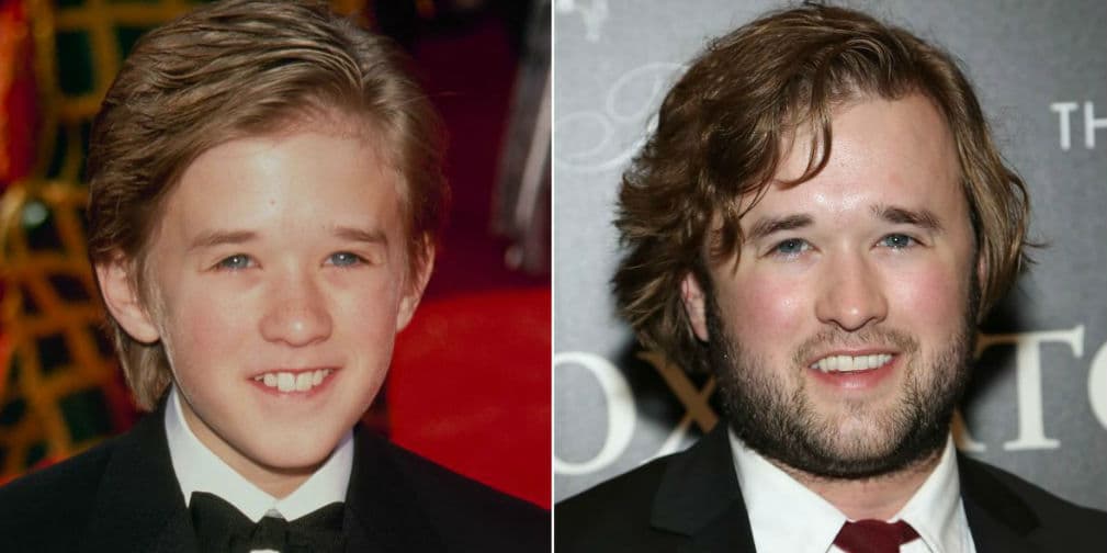 5. Haley Joel Osment (10 de abril de 1988) - De niño veía gente muerta gracias a su Sexto Sentido, entonces creció y cambió muchísimo, pero sigue actuando en series y una que otra película.