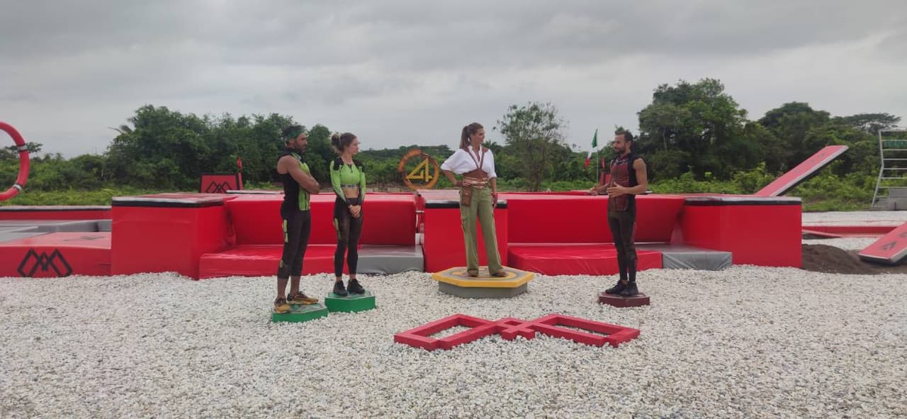 Chano se despidió de Caro y Raúl en su eliminación en Reto 4 Elementos 2022.