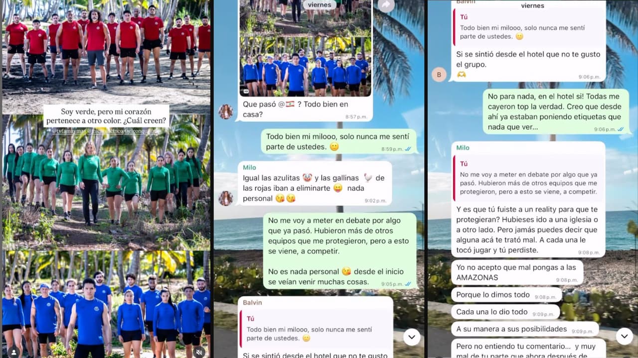 Yuyo, de las Amazonas, revela que tuvo un conflicto con Balvil, Milo y Cindy, integrantes de su equipo