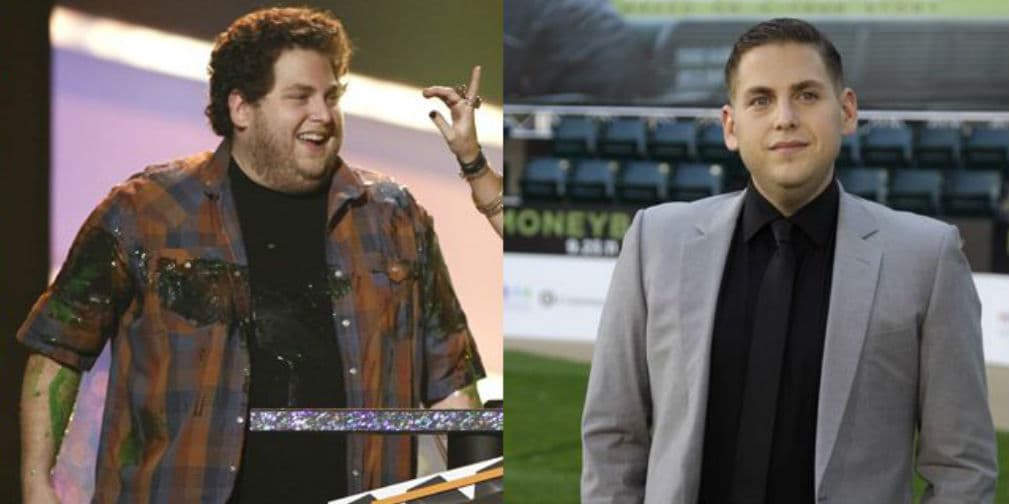 8. Jonah Hill: Este comediante se cansó de ser el gordito simpático y comenzó su transformación bajando kilos.