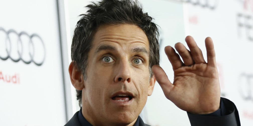 10. Ben Stiller: Famoso por papeles en Theres Something About Mary, Zoolander, Meet the Parents y Noche en el Museo.
