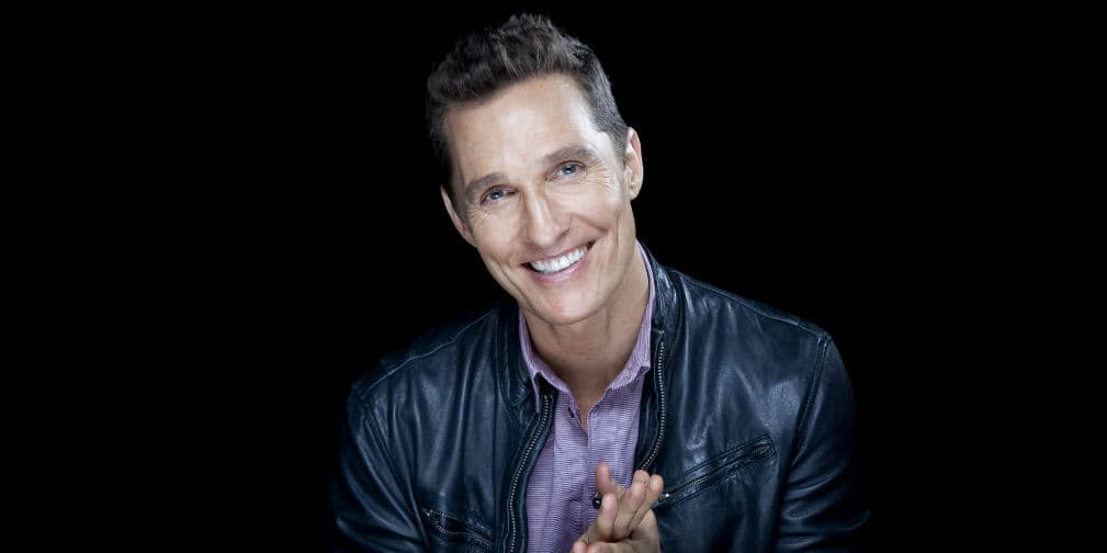12. Matthew McConaughey: Estudió Derecho en la Universidad de Texas, antes de cambiarse a producción cinematográfica.