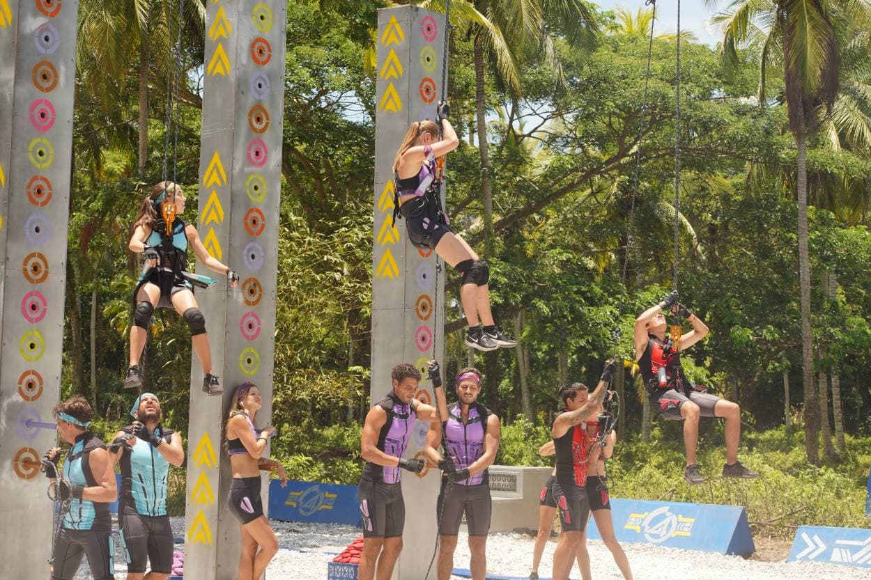 Influencers conquistaron la primera Prueba de Aire.