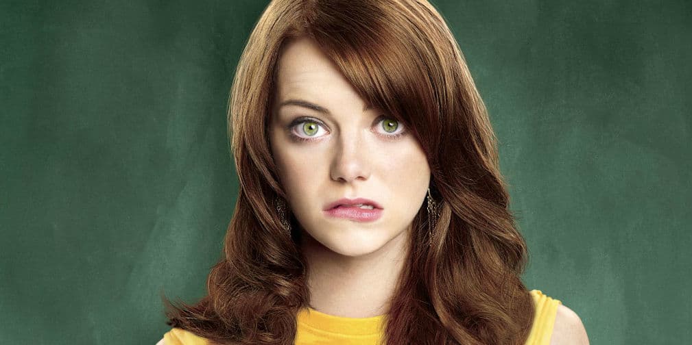 5. Emma Stone: Terminó la preparatoria y a los 15 años decidió probar suerte como actriz en Los Ángeles.