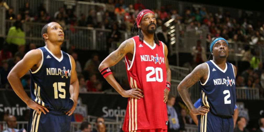 3. Snoop Dogg: Este gran rapero proveniente y símbolo de Los Ángeles, es un gran fanático de los Lakers.