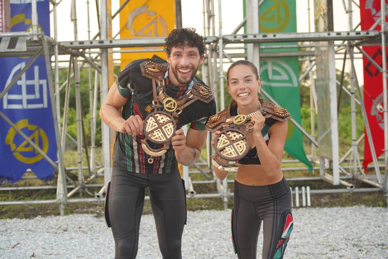 Jahn y Ceci ganaron la tercera temporada de Reto 4 Elementos.