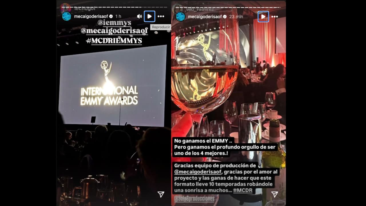 La Familia Disfuncional se reunió para asistir a la entrega de Premios Emmy Internacionales
