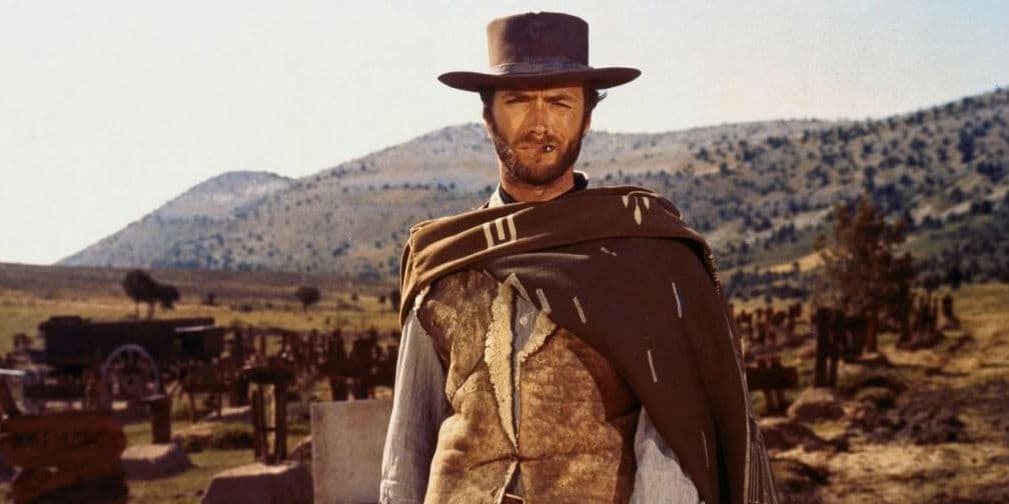 2. El Bueno, el Feo y el Malo: el colosal western donde Clint Eastwood encarna al prototipo del vaquero estoico.