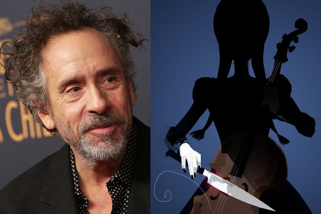 Tim Burton hará una serie de Merlina Addams para Netflix